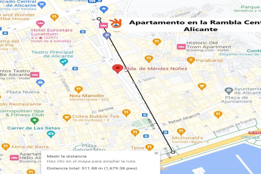 Apartamento Centro Rambla Alicante A Buitenkant foto