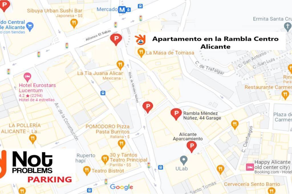 Apartamento Centro Rambla Alicante A Buitenkant foto
