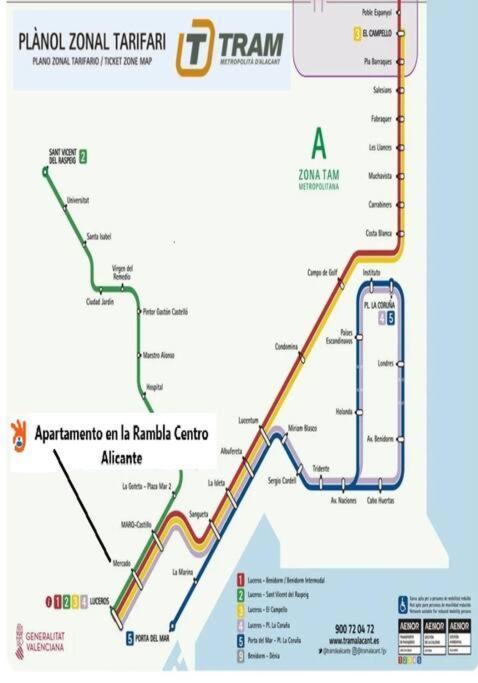 Apartamento Centro Rambla Alicante A Buitenkant foto